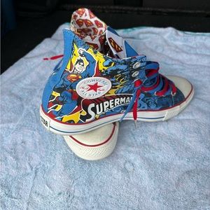 Super man chuck converse men size 11